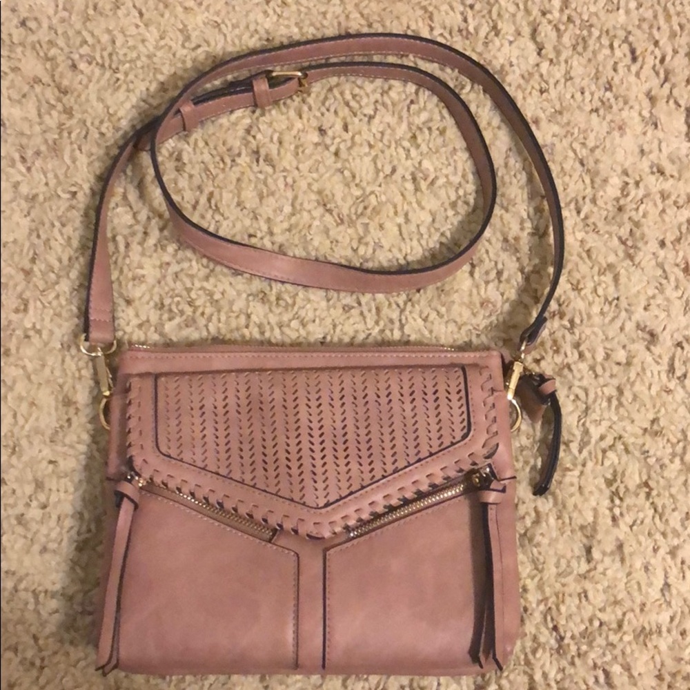 Blush crossbody